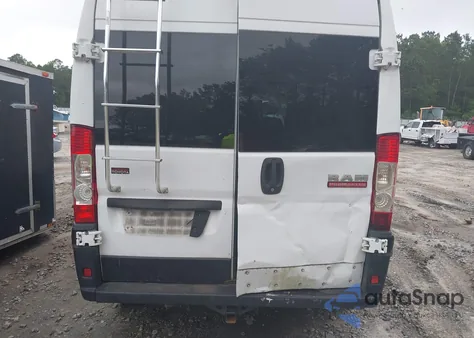 2019 Ram Promaster 2500 High Roof 159 Wb from USA, damaged, VIN 3C6TRVDG4KE541383